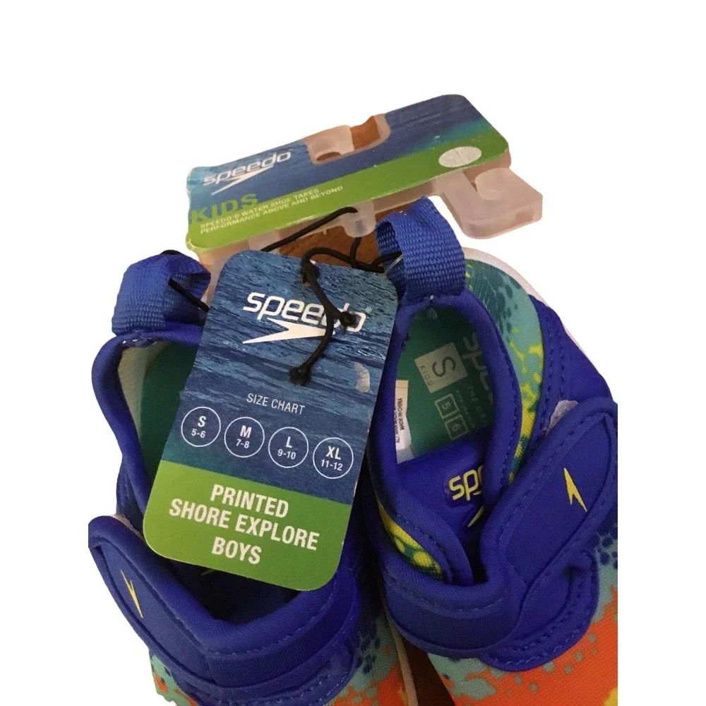 Speedo Toddler Boy’s Water Shoes Size 5-6 NWT